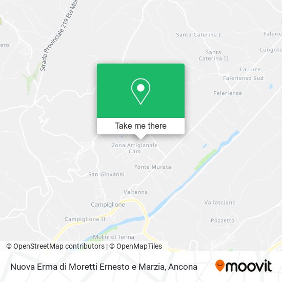 Nuova Erma di Moretti Ernesto e Marzia map