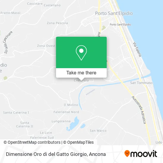 Gold Dimension by Del Gatto Giorgio map