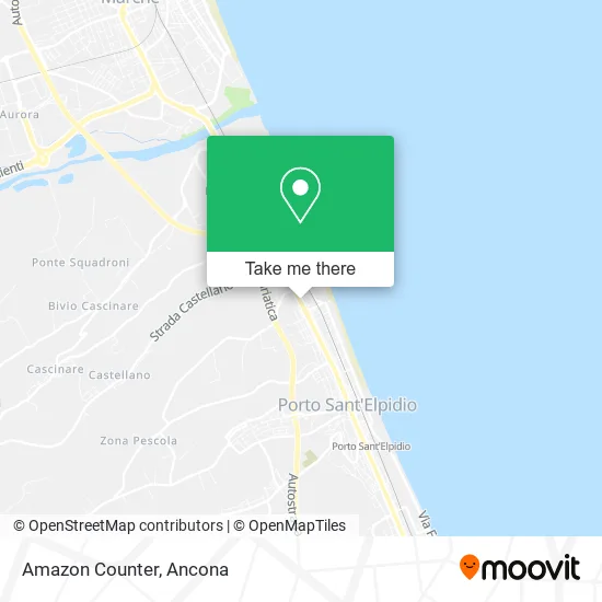 Amazon Counter map