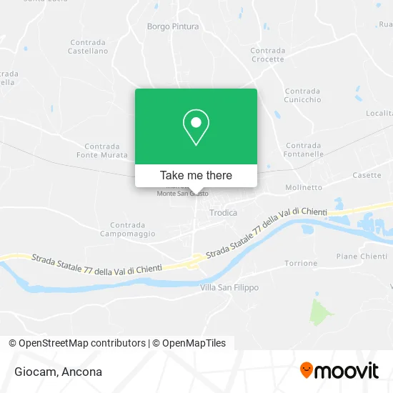 Giocam map