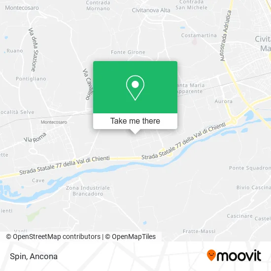Spin map