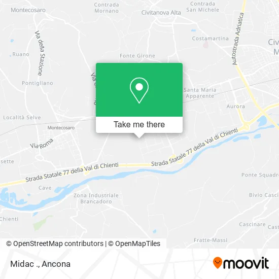 Midac . map