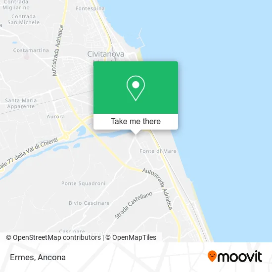 Ermes map