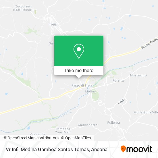 Vr Infii Medina Gamboa Santos Tomas map