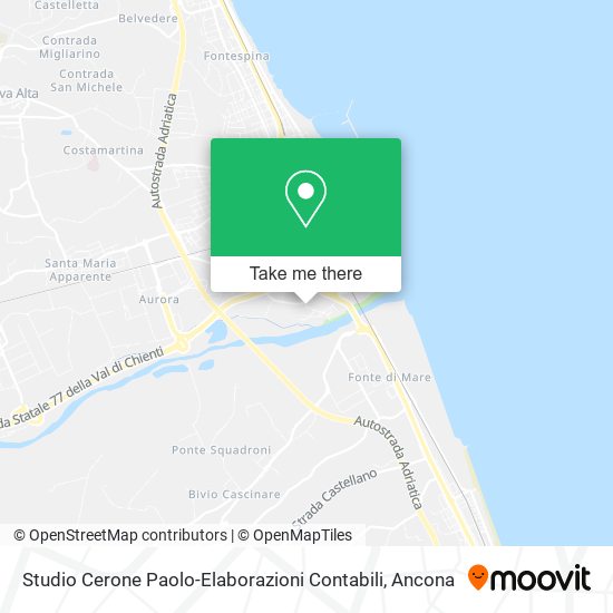 Studio Cerone Paolo-Elaborazioni Contabili map