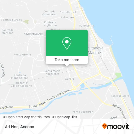 Ad Hoc map