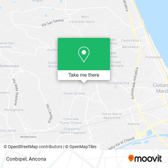 Conbipel map