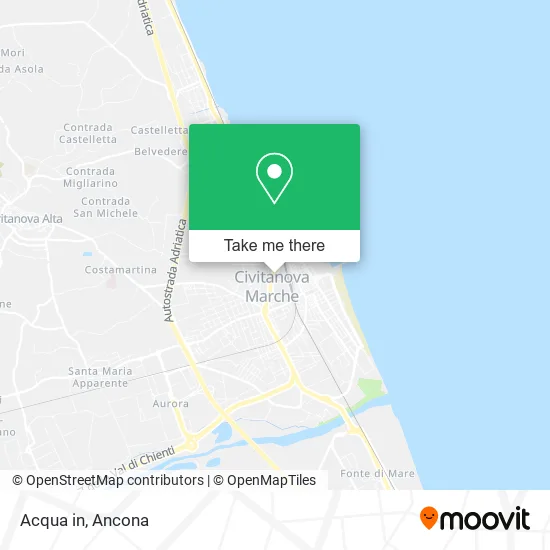 Acqua in map