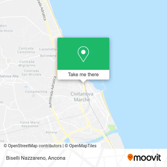 Biselli Nazzareno map