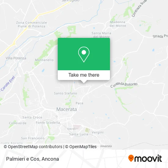 Palmieri e Cos map