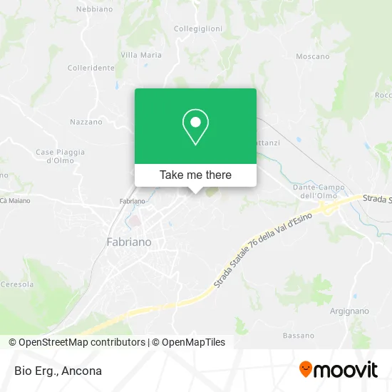 Bio Erg. map