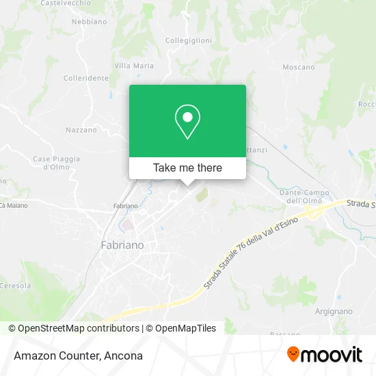 Amazon Counter map