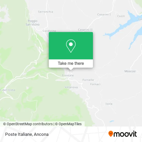 Poste Italiane map