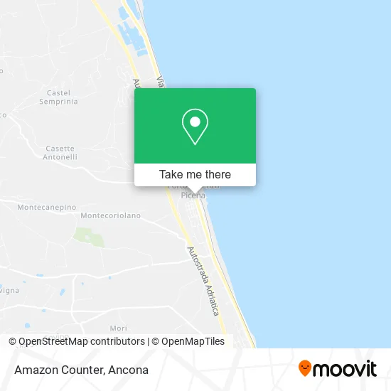 Amazon Counter map