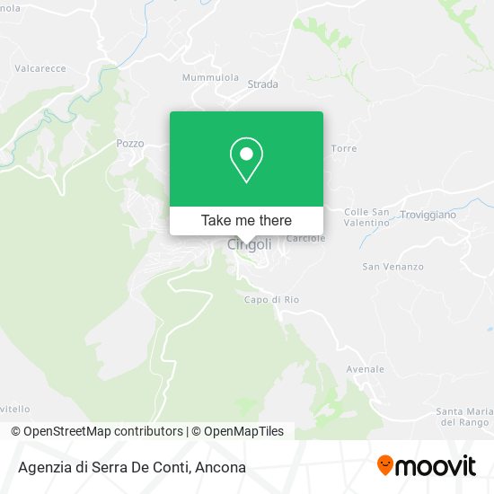 Agenzia di Serra De Conti map