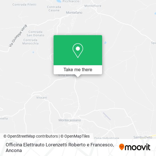 Officina Elettrauto Lorenzetti Roberto e Francesco map