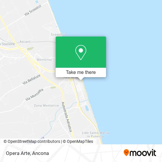 Opera Arte map