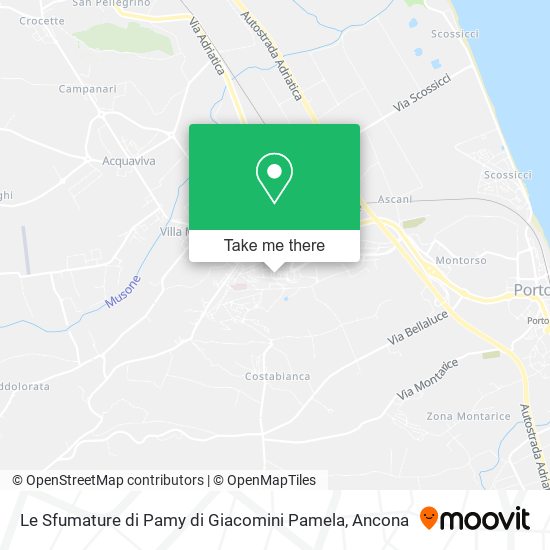 Le Sfumature di Pamy di Giacomini Pamela map