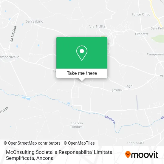 McOnsulting Simplified Limited Liability Company map