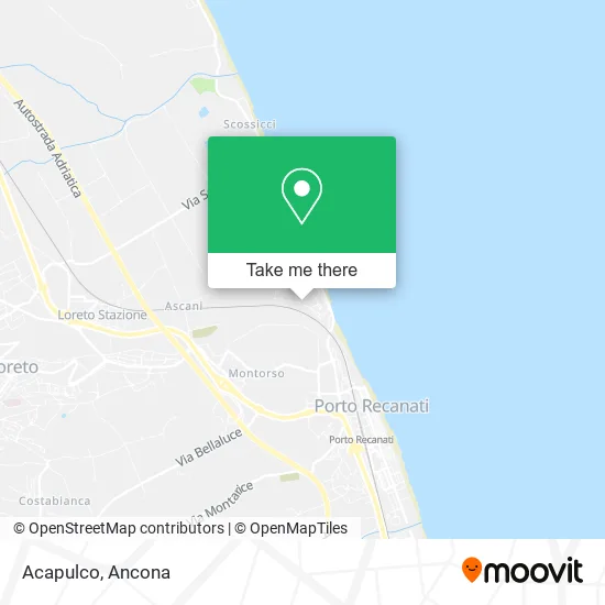 Acapulco map