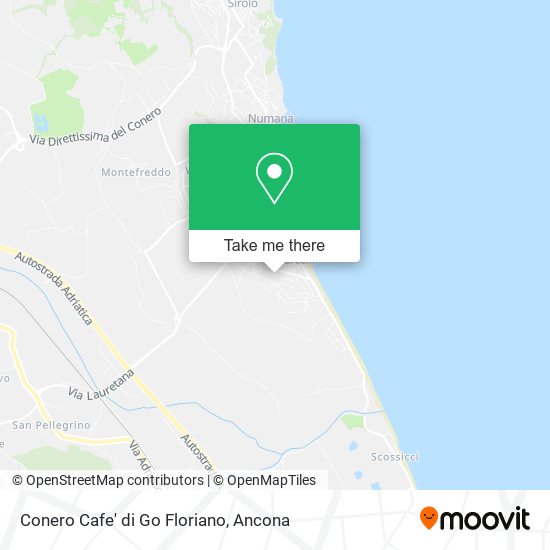 Conero Cafe' di Go Floriano map