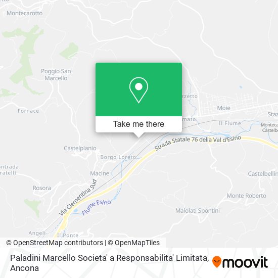 Paladini Marcello Societa' a Responsabilita' Limitata map