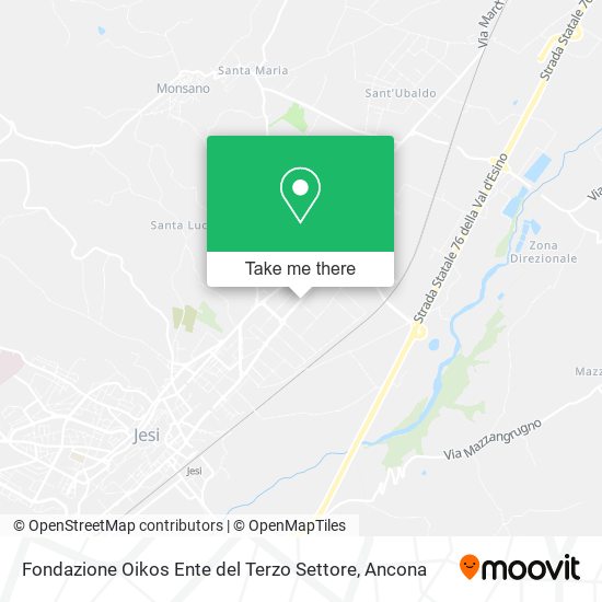 Fondazione Oikos Ente del Terzo Settore map