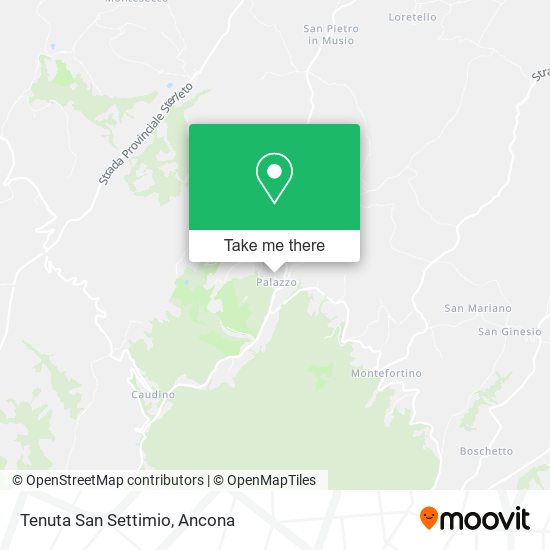 Tenuta San Settimio map