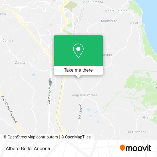 Albero Bello map