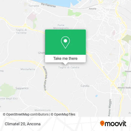 Climatel 20 map