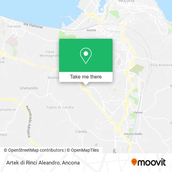 Artek di Rinci Aleandro map