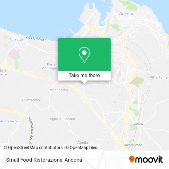 Small Food Ristorazione map