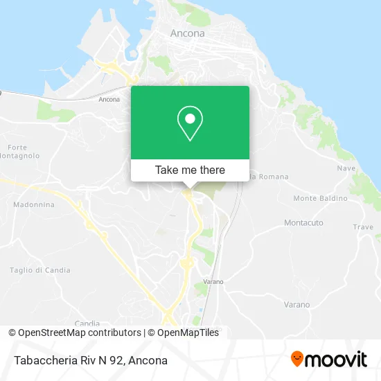 Tabaccheria Riv N 92 map