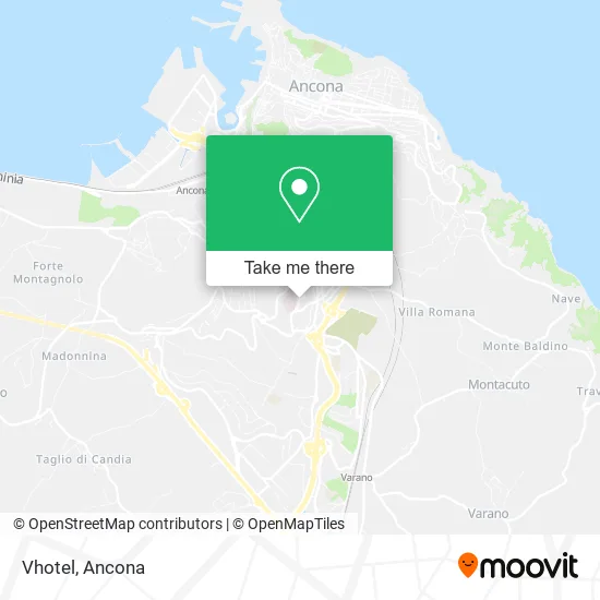 Vhotel map