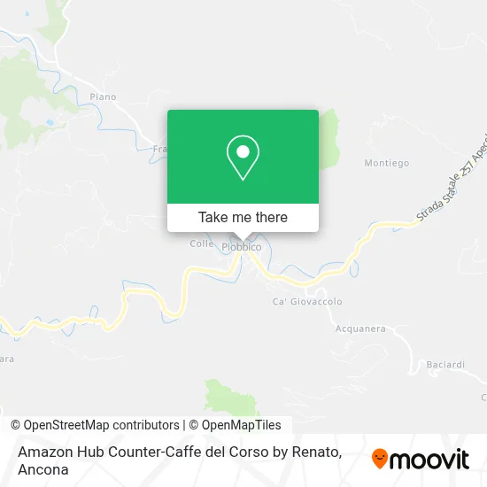 Amazon Hub Counter-Caffe del Corso by Renato map