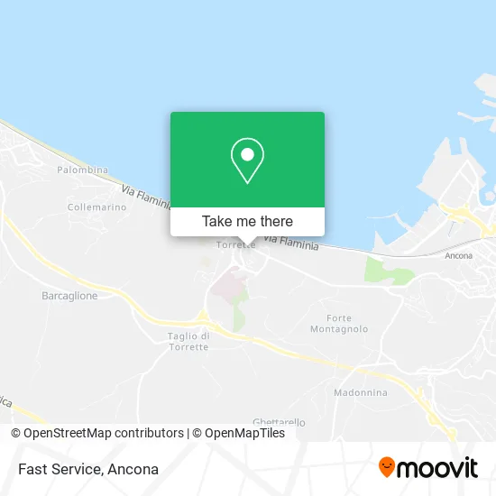 Fast Service map