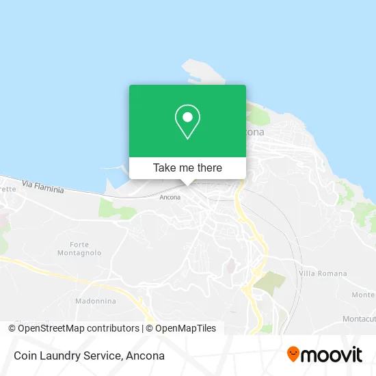 Coin Laundry Service map