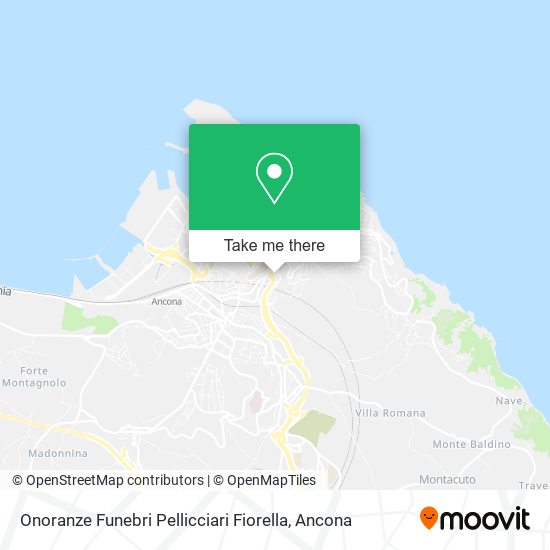 Onoranze Funebri Pellicciari Fiorella map