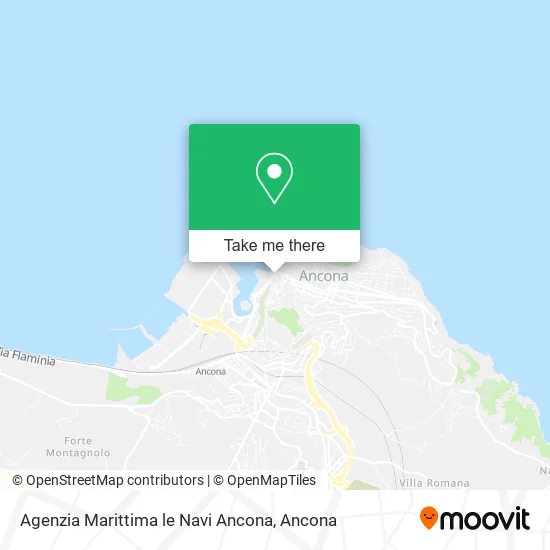 Maritime Agency Le Navi Ancona map