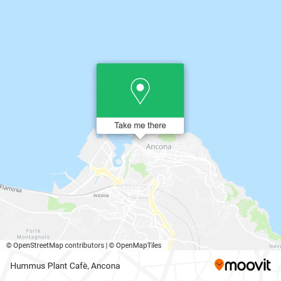 Hummus Plant Cafè map