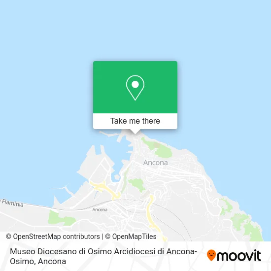 Diocesan Museum of Osimo Archdiocese of Ancona-Osimo map