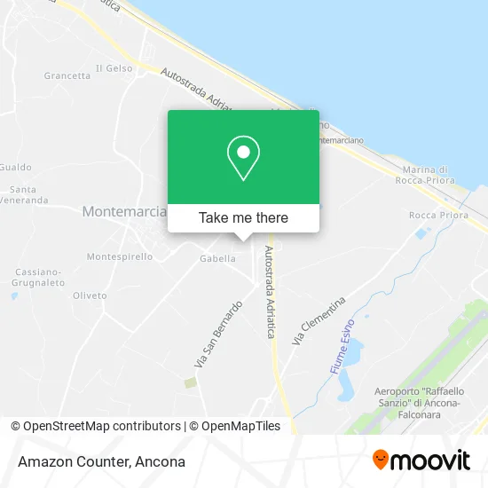 Amazon Counter map
