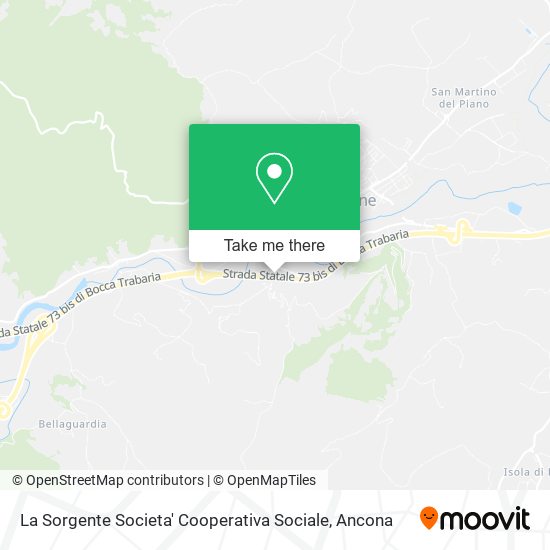 La Sorgente Societa' Cooperativa Sociale map