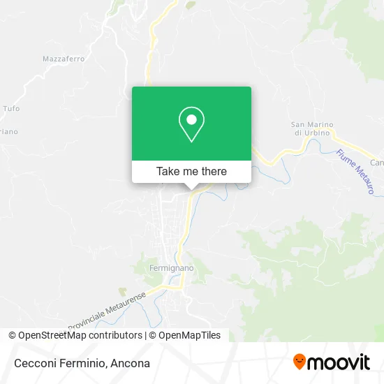 Cecconi Ferminio map