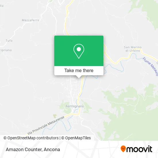 Amazon Counter map