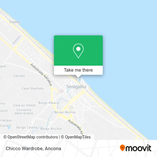 Chicco Wardrobe map