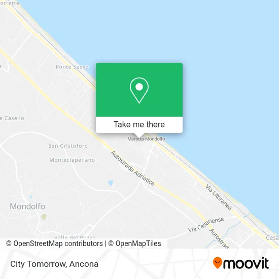 City Tomorrow map