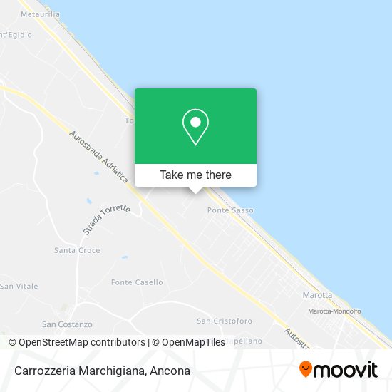 Carrozzeria Marchigiana map