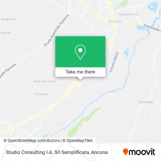 Studio Consulting I.A. Srl Semplificata map