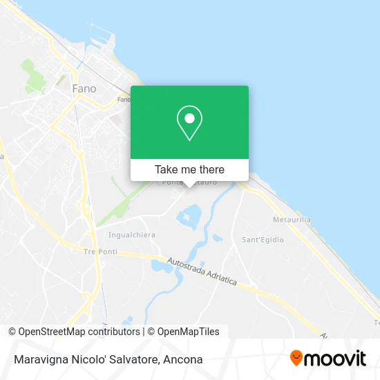 Maravigna Nicolo' Salvatore map